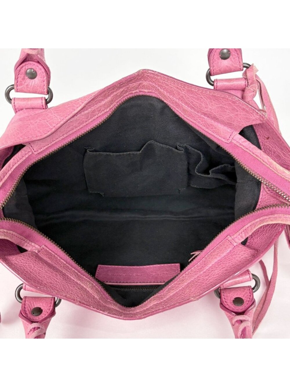 Balenciaga the Town 2-Way Shoulder Bag Classic Leather Pink - Picture 9 of 9